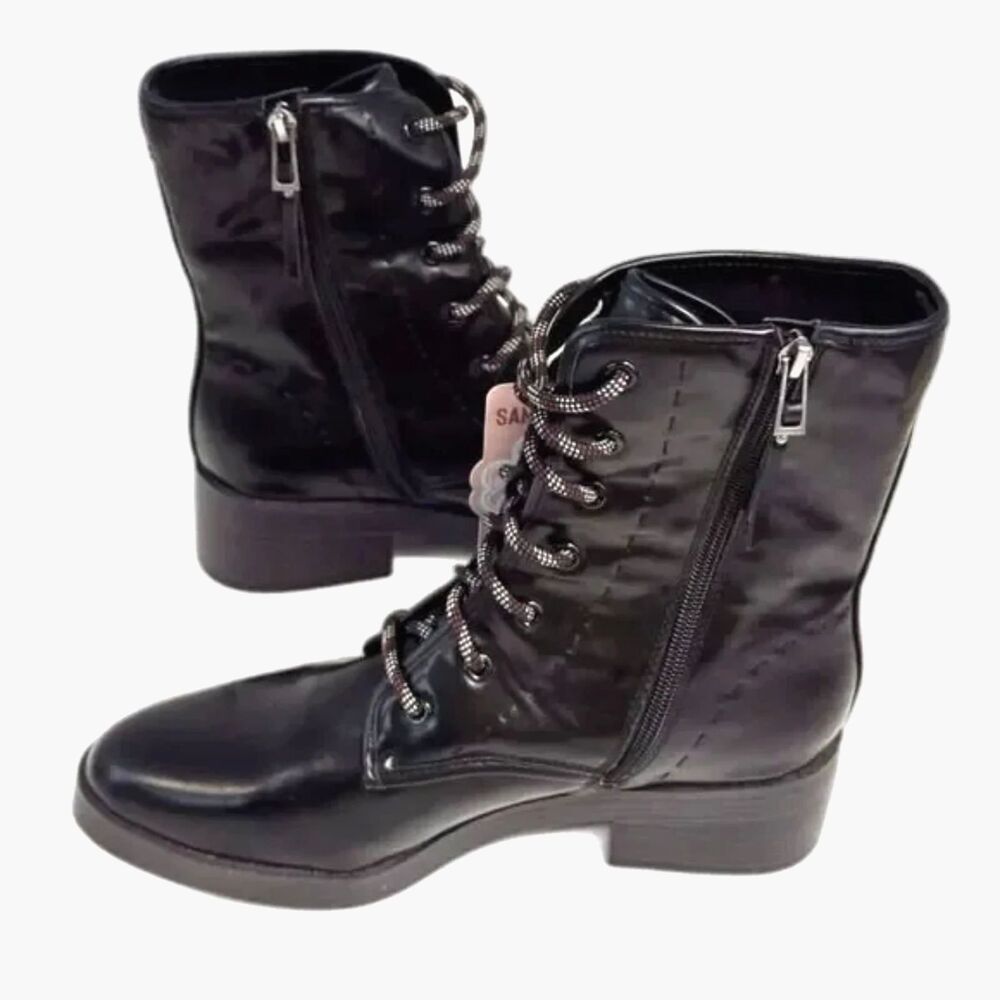 Lace Up Boots Melanie . Size: 9 ......... Sam & Libby . New In The Box